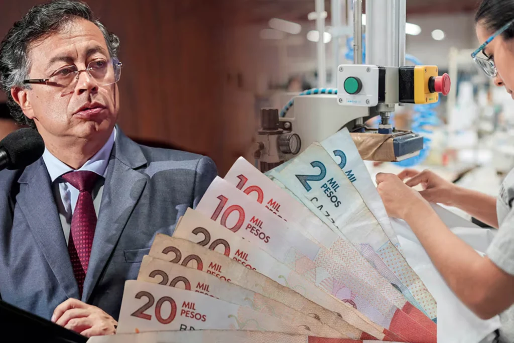Colombia debate un alza histórica del salario mínimo: borradores apuntan a un salto del 23% para el 2026.