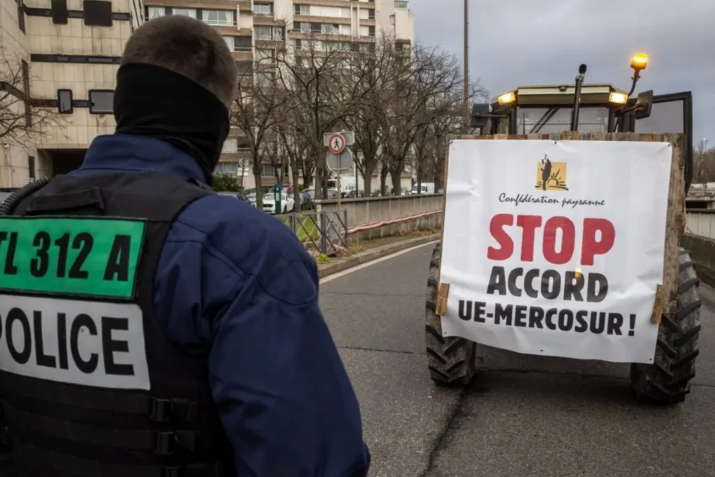 Supermercados franceses rechazan vender productos de Mercosur en medio de tensión por tratado comercial.