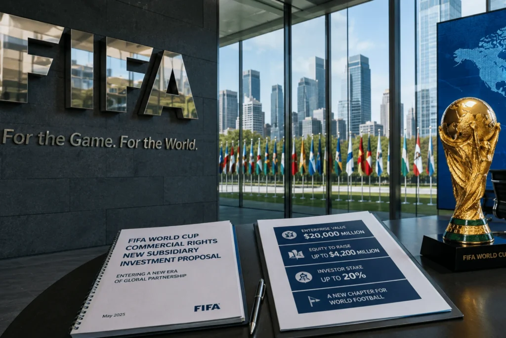FIFA pone plazo a las federaciones para decidir sobre la venta del Mundial en medio del choque con la UEFA