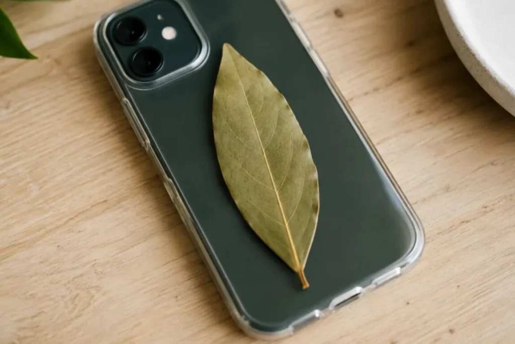 Por qué recomiendan llevar una hoja de laurel en la funda del celular y qué significa realmente Hoja de laurel en el celulcar